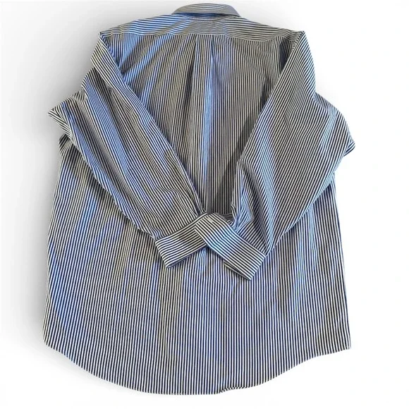 Brooks Brothers Madison Supima Cotton Striped Button Down‎ Shirt Mens 16 1/2 -33 - Picture 2 of 8